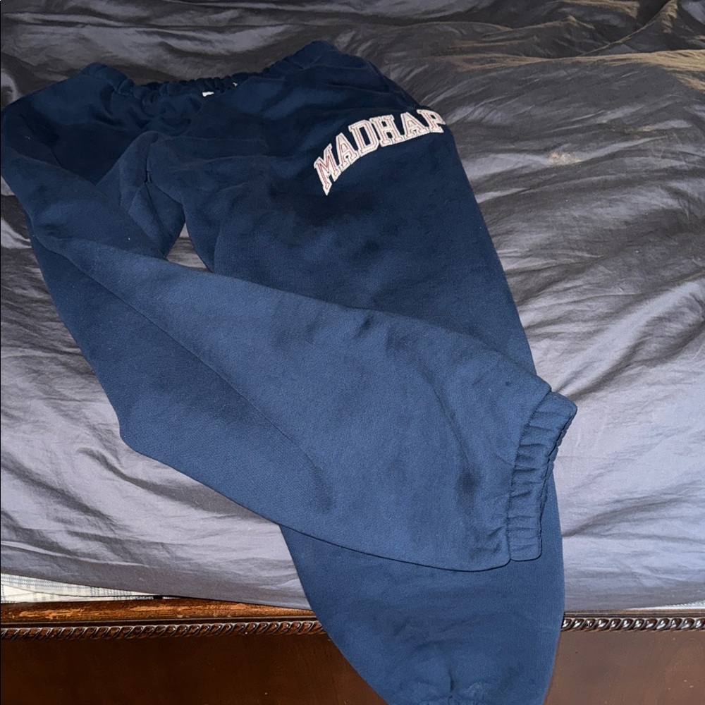 Madhappy Navy Blue Track Pants